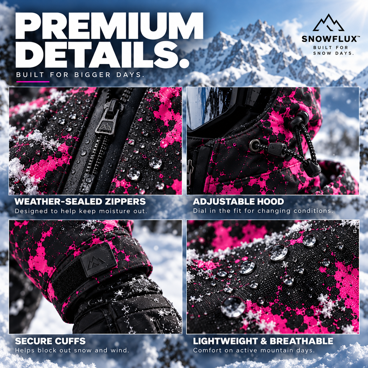 Snow Reactive Jacket
