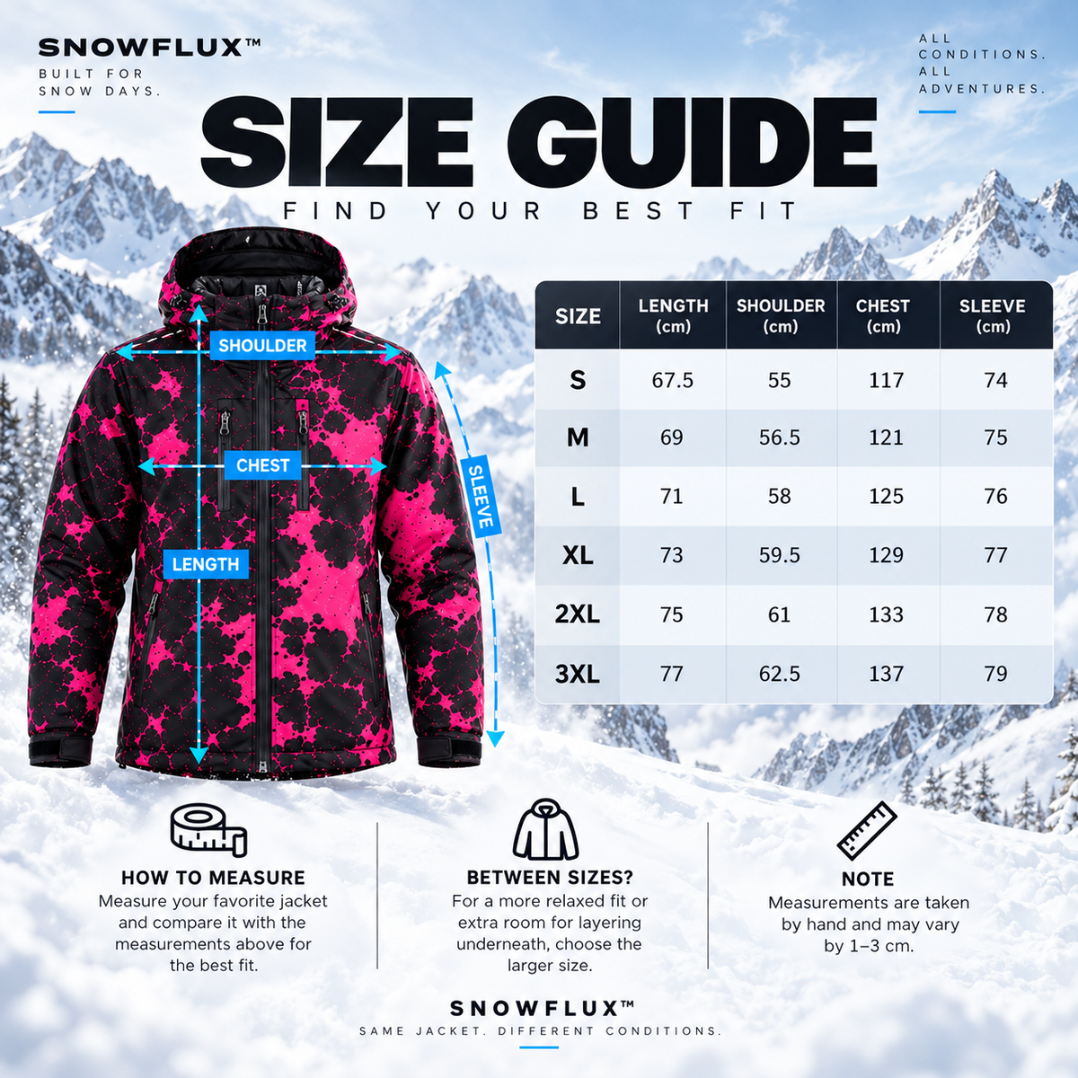 Snow Reactive Jacket