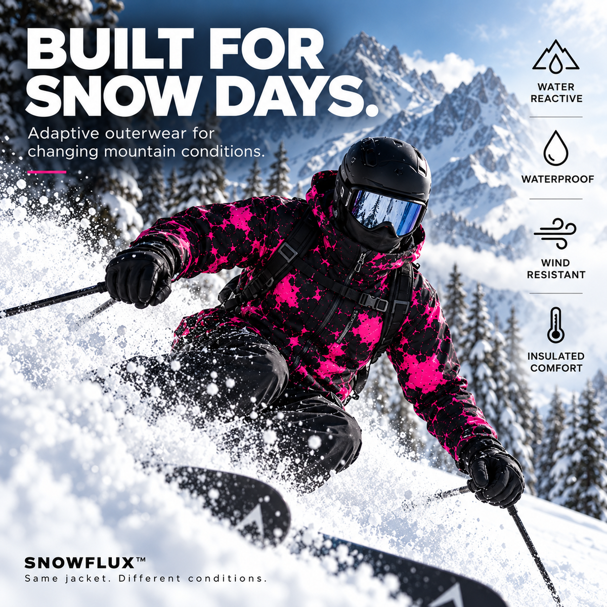 Snow Reactive Jacket